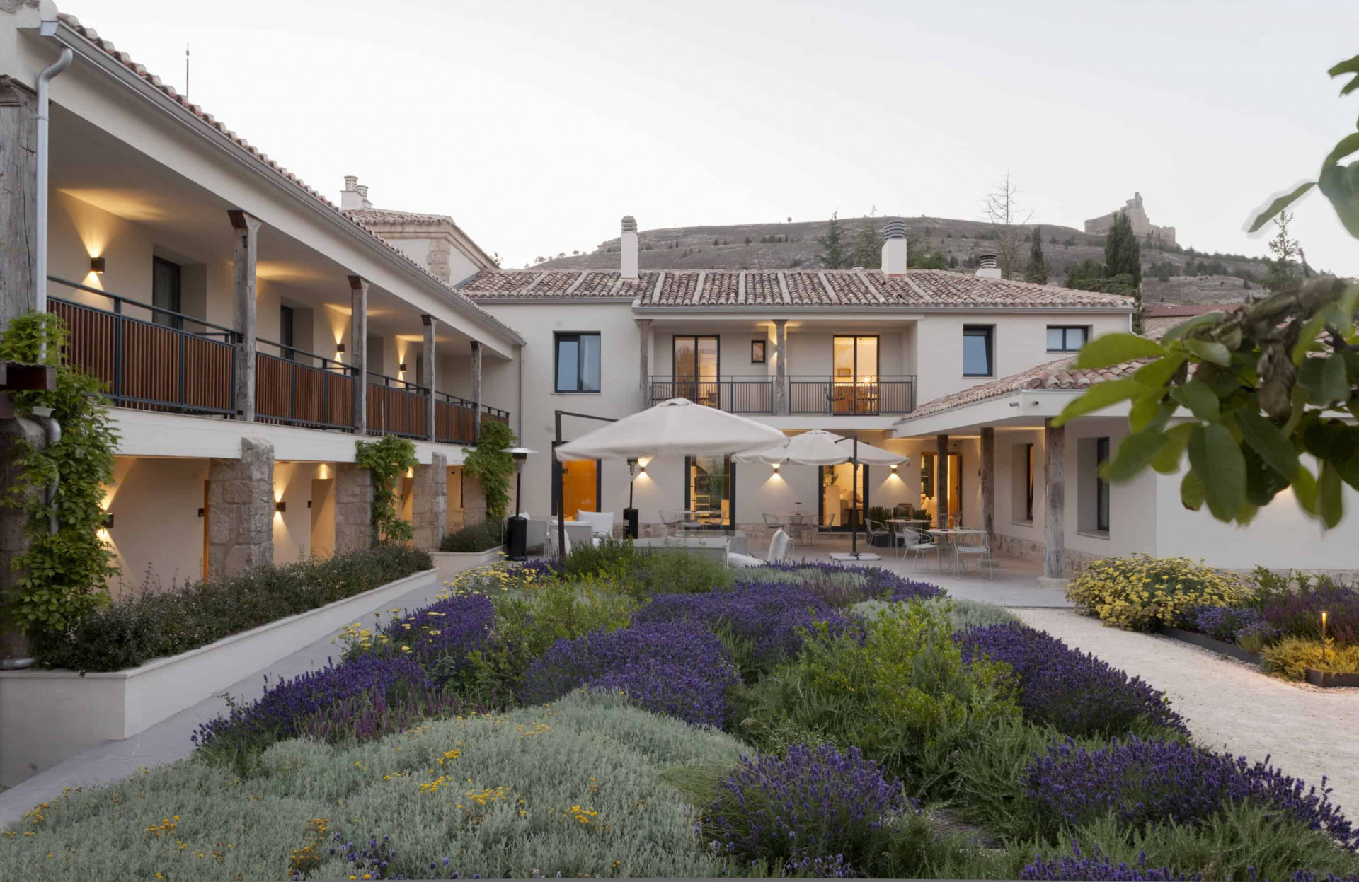 Jardines y exterior del hotel boutique Quinta San Francisco